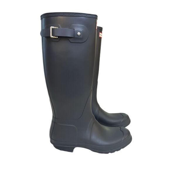 Hunter Women's Original Navy Rain Boots Size US 11 UK 9 EU 43 - Picture 5 of 14